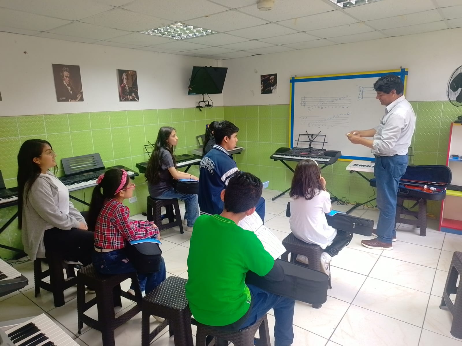 Clases de lenguaje musical